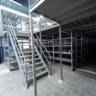 Sótão Mezanino Suportado por Rack Light Duty
