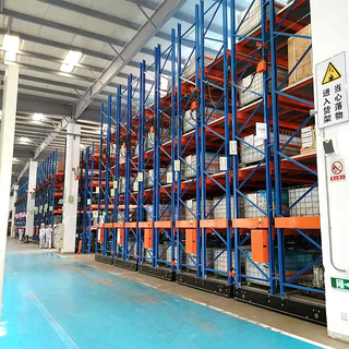 Sistema de estantes móveis de aço para serviço pesado para indústria